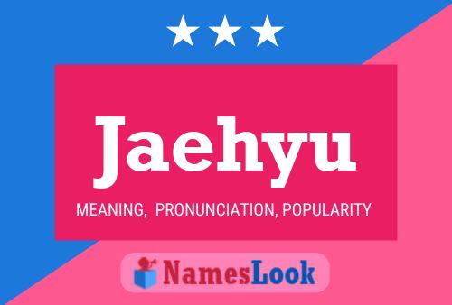 Póster del nombre Jaehyu