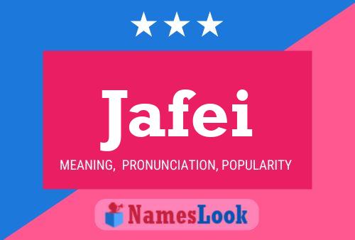 Póster del nombre Jafei