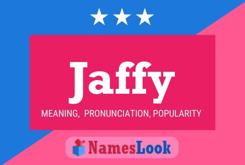 Póster del nombre Jaffy