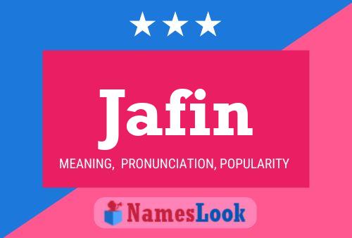 Póster del nombre Jafin