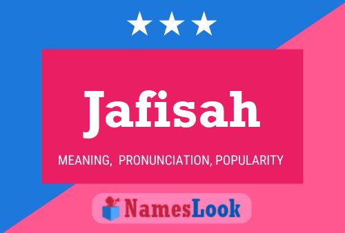 Póster del nombre Jafisah