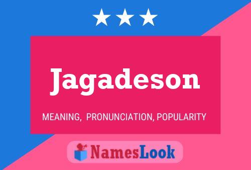 Póster del nombre Jagadeson