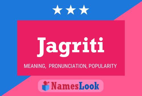 Póster del nombre Jagriti