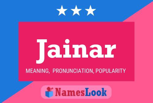 Póster del nombre Jainar