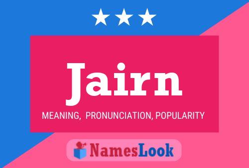 Póster del nombre Jairn