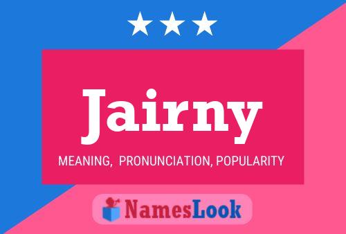 Póster del nombre Jairny