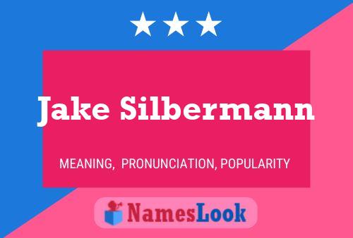 Póster del nombre Jake Silbermann