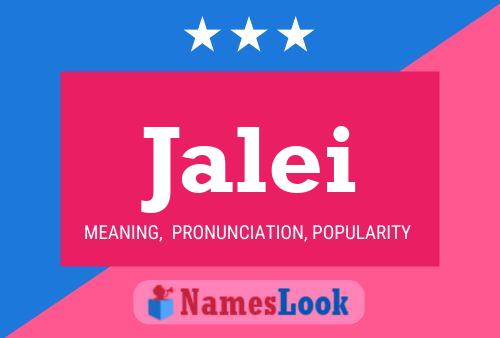 Póster del nombre Jalei