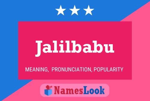 Póster del nombre Jalilbabu