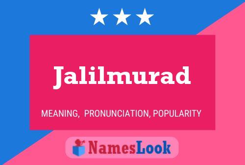 Póster del nombre Jalilmurad