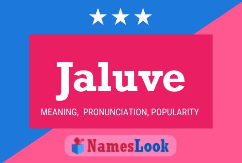 Póster del nombre Jaluve