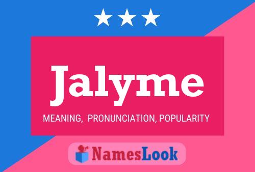 Póster del nombre Jalyme