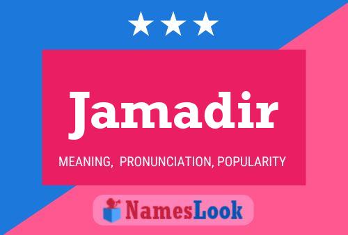 Póster del nombre Jamadir