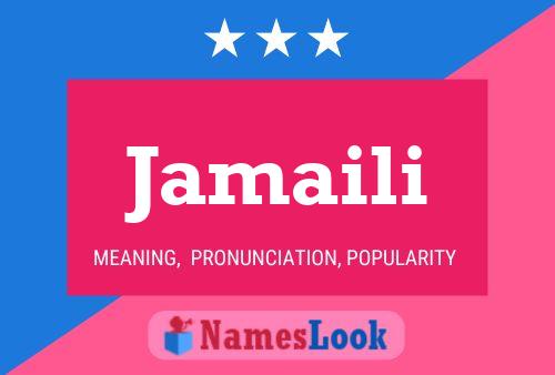 Póster del nombre Jamaili