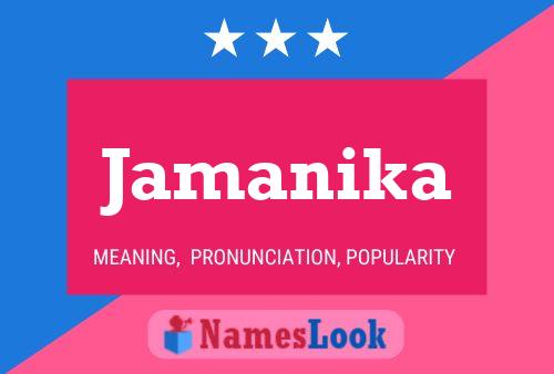 Póster del nombre Jamanika