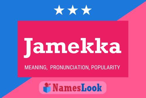 Póster del nombre Jamekka