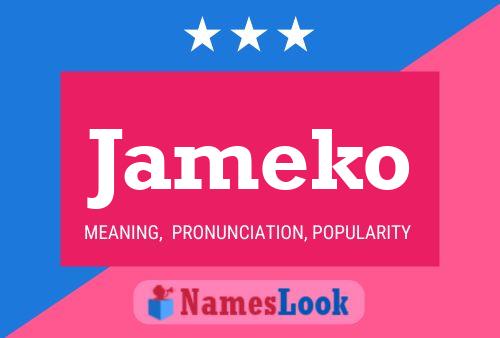 Póster del nombre Jameko