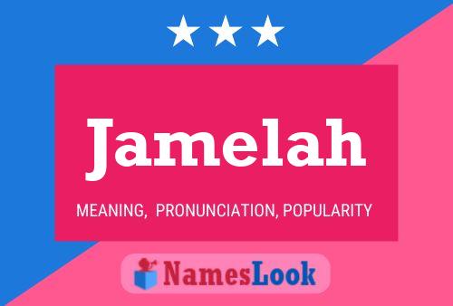 Póster del nombre Jamelah