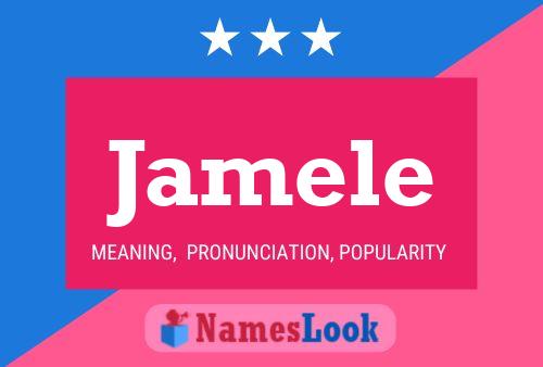 Póster del nombre Jamele