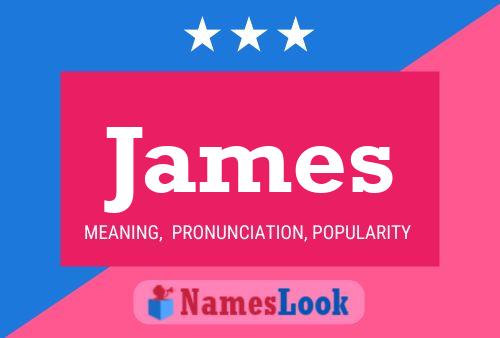 Póster del nombre James