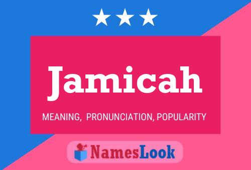 Póster del nombre Jamicah