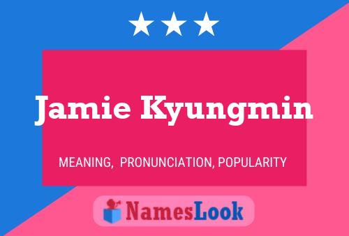 Póster del nombre Jamie Kyungmin