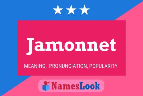 Póster del nombre Jamonnet