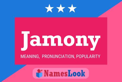 Póster del nombre Jamony