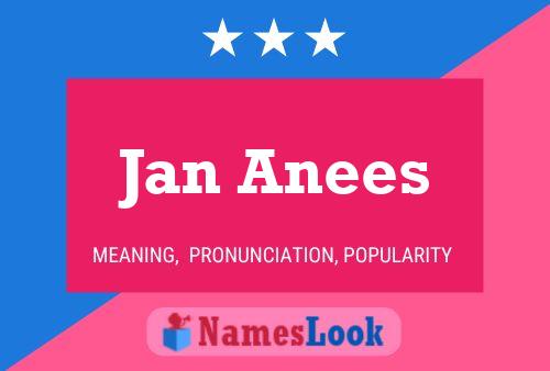 Póster del nombre Jan Anees