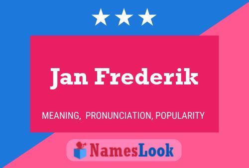 Póster del nombre Jan Frederik