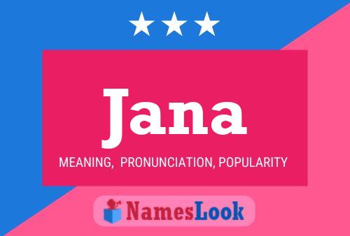 Póster del nombre Jana