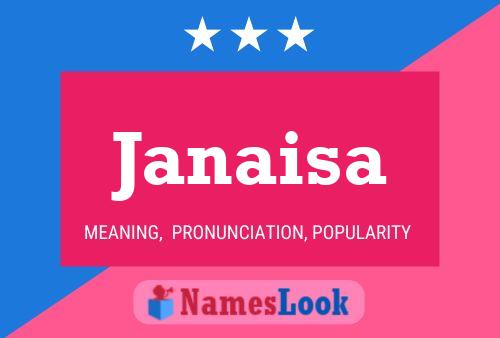 Póster del nombre Janaisa