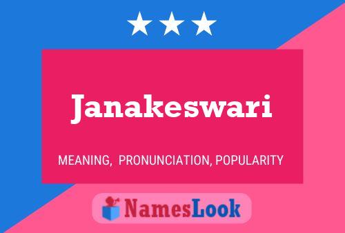 Póster del nombre Janakeswari