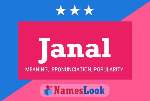 Póster del nombre Janal