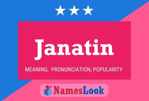 Póster del nombre Janatin