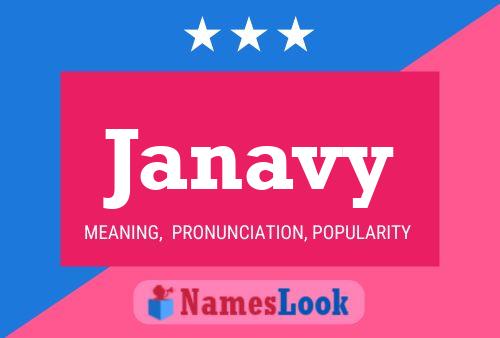 Póster del nombre Janavy