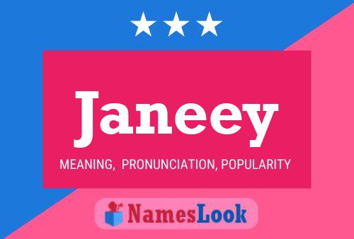 Póster del nombre Janeey