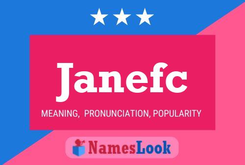 Póster del nombre Janefc