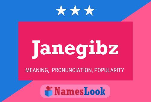 Póster del nombre Janegibz