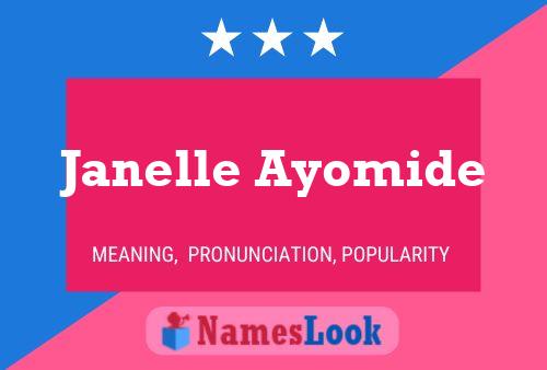 Póster del nombre Janelle Ayomide