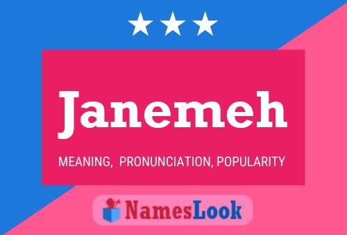 Póster del nombre Janemeh