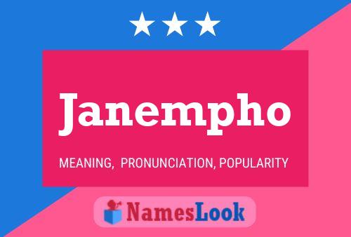 Póster del nombre Janempho