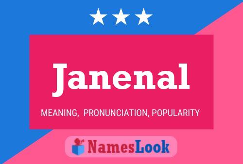 Póster del nombre Janenal