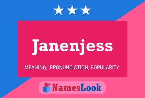 Póster del nombre Janenjess