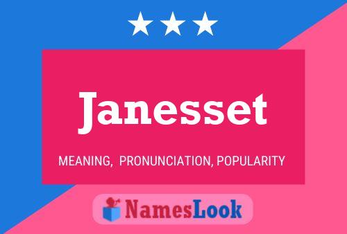 Póster del nombre Janesset