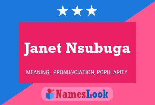 Póster del nombre Janet Nsubuga