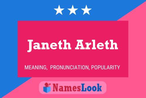 Póster del nombre Janeth Arleth