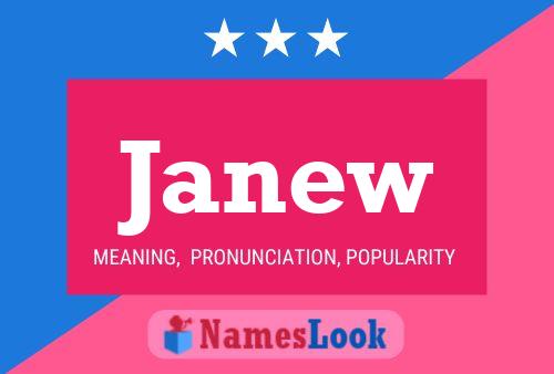 Póster del nombre Janew