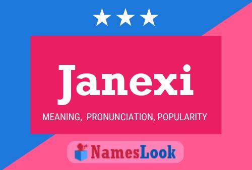 Póster del nombre Janexi