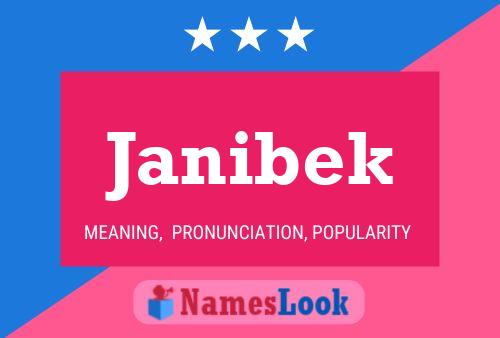 Póster del nombre Janibek